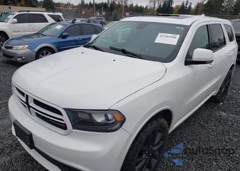 2018 Dodge Durango Gt from USA, damaged, VIN 1C4RDJDG6JC400847
